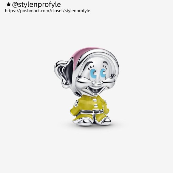 Pandora Disney Snow White Dopey Charm - Picture 1 of 6